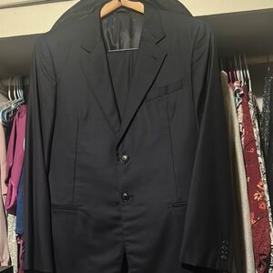 Giorgio Armani Black Suit Classic Formal Style